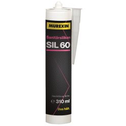 Szilikon, Murexin SIL 60 szaniter 310ml fehér/weis