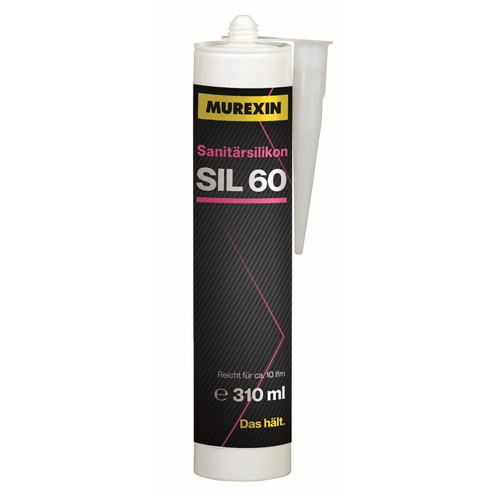 Szilikon, Murexin SIL 60 szaniter 310 ml graubraun/szürkésbarna