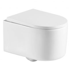   WC, Wellis WF00187 Adele tornado ultracsendes fali rimless WC