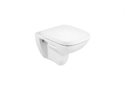 WC, Roca Debba A34699L000 Rimless fali WC-csésze, mélyöblítésű, hátsó/vízszintes kifolyású