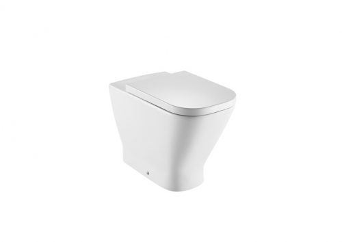 WC, Roca The Gap A347737000 Square Rimless álló wc-csésze