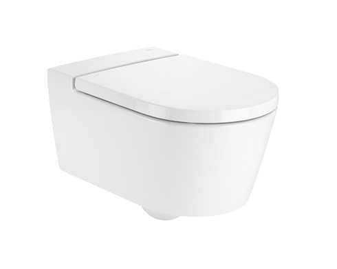 WC, Roca Inspira A346527000 Round fali WC-csésze, Rimless 560 mm hosszú